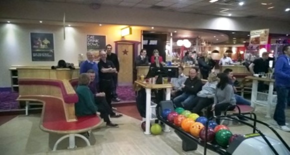 Woodward Chartered Surveyors bowling Dec 14