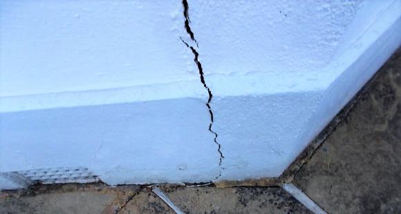 Subsidence crack Dec 18